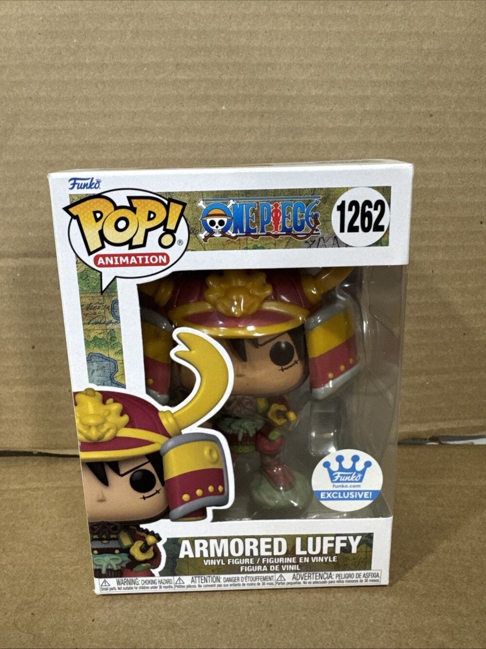 Funko Pop! Vinyl: One Piece - Armored Luffy - Funko Web (FW) (Exclusive) #1262